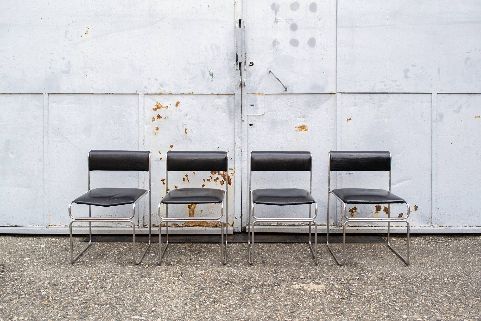 Chaises Libellula par Giovanni Carini pour Planula 1970