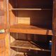 Small oak cabinet, 4 doors, Louis XIII style