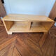 Solid sycamore hi-fi furniture in Art Deco style