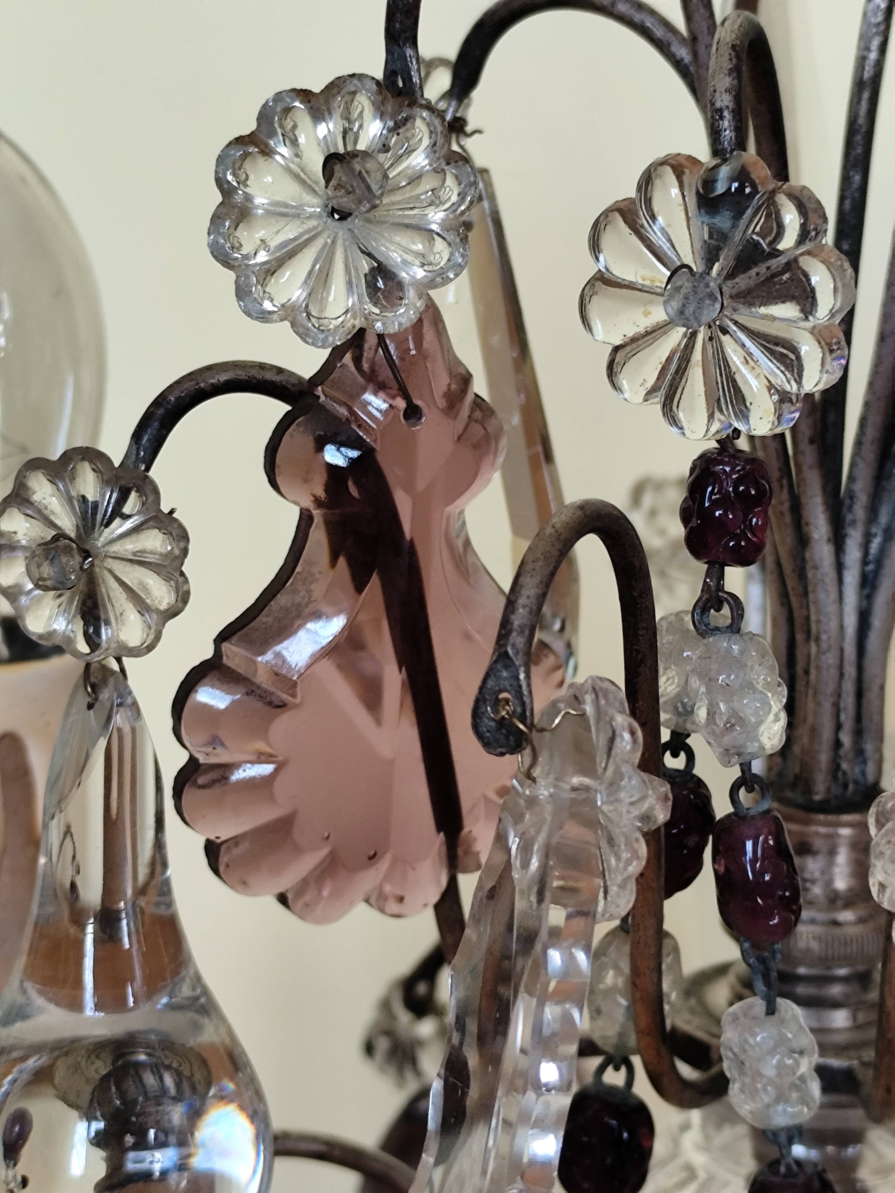 Pair of candelabra lamps