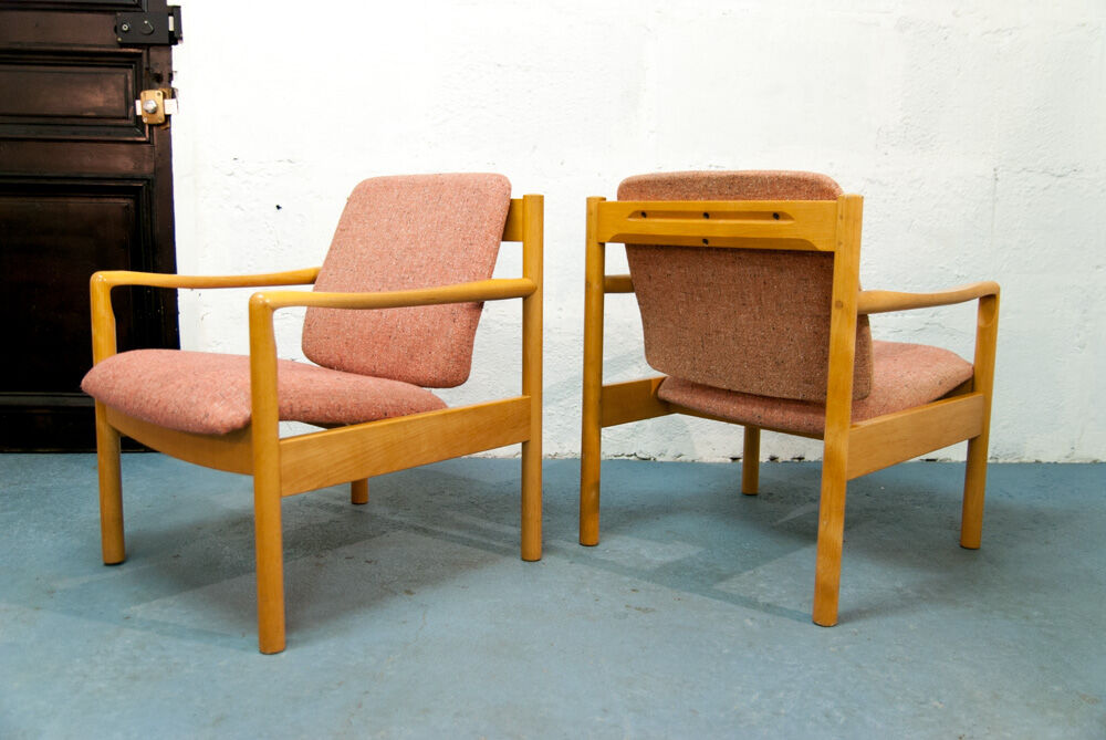 Pair of Ercol armchairs
