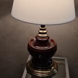 Luxury lamp ceramic chrome gold lampshade white new 65x40