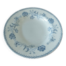 Plate Lunéville blueberry patterns