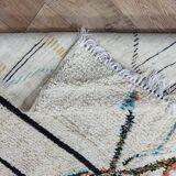 Tapis berbère en laine fait main