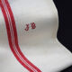 Old nineteenth tea towel