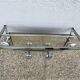 Coat rack, cloakroom, in chromed brass, 20s 30s