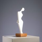 Elegant minimalistic abstract sculpture