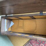 Wooden storage trunk
