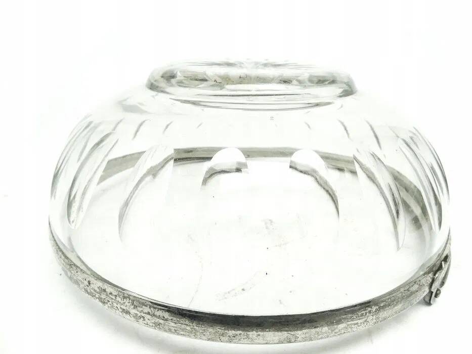 R1w crystal plate art deco viennese cut