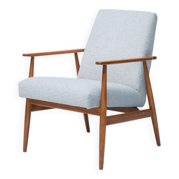 Fauteuil Lisek Mid-Century – Original vintage des années 1960 restauré par Henryk Lis