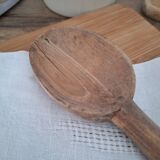 Vintage wooden butter spoon
