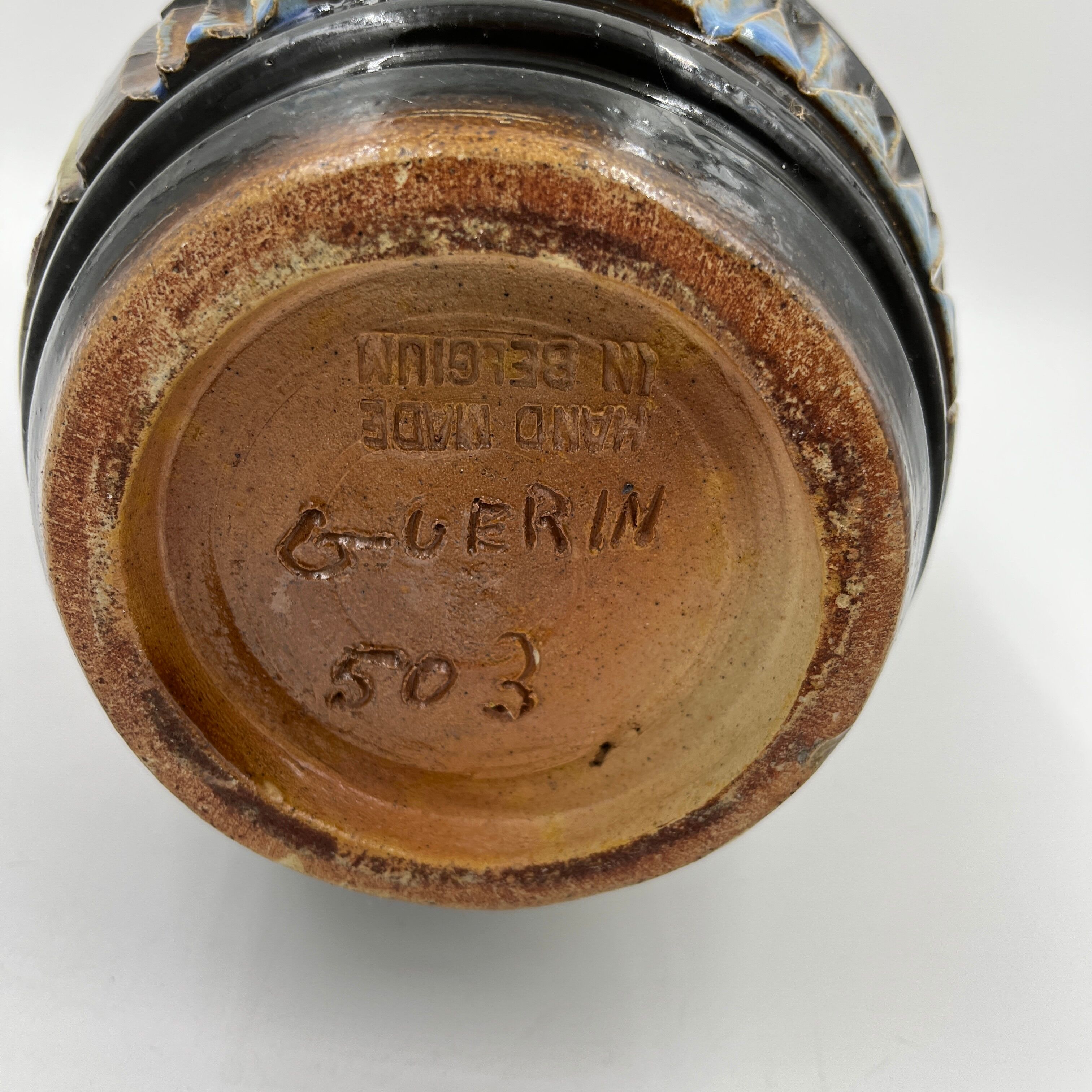 Guerin terracotta vase