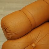 Set of orange armchairs, Space Age design, 1960s, production: Italy