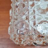 Chiseled glass ceiling light