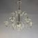 Venetian chandelier in Murano glass, 6 light arms, new electrification, circa 1930.