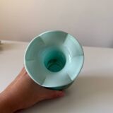 Blue opaline vase