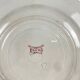 Set of 4 flat plates KG Lunéville Terre de fer, "Fontainebleau", pink, 19th century