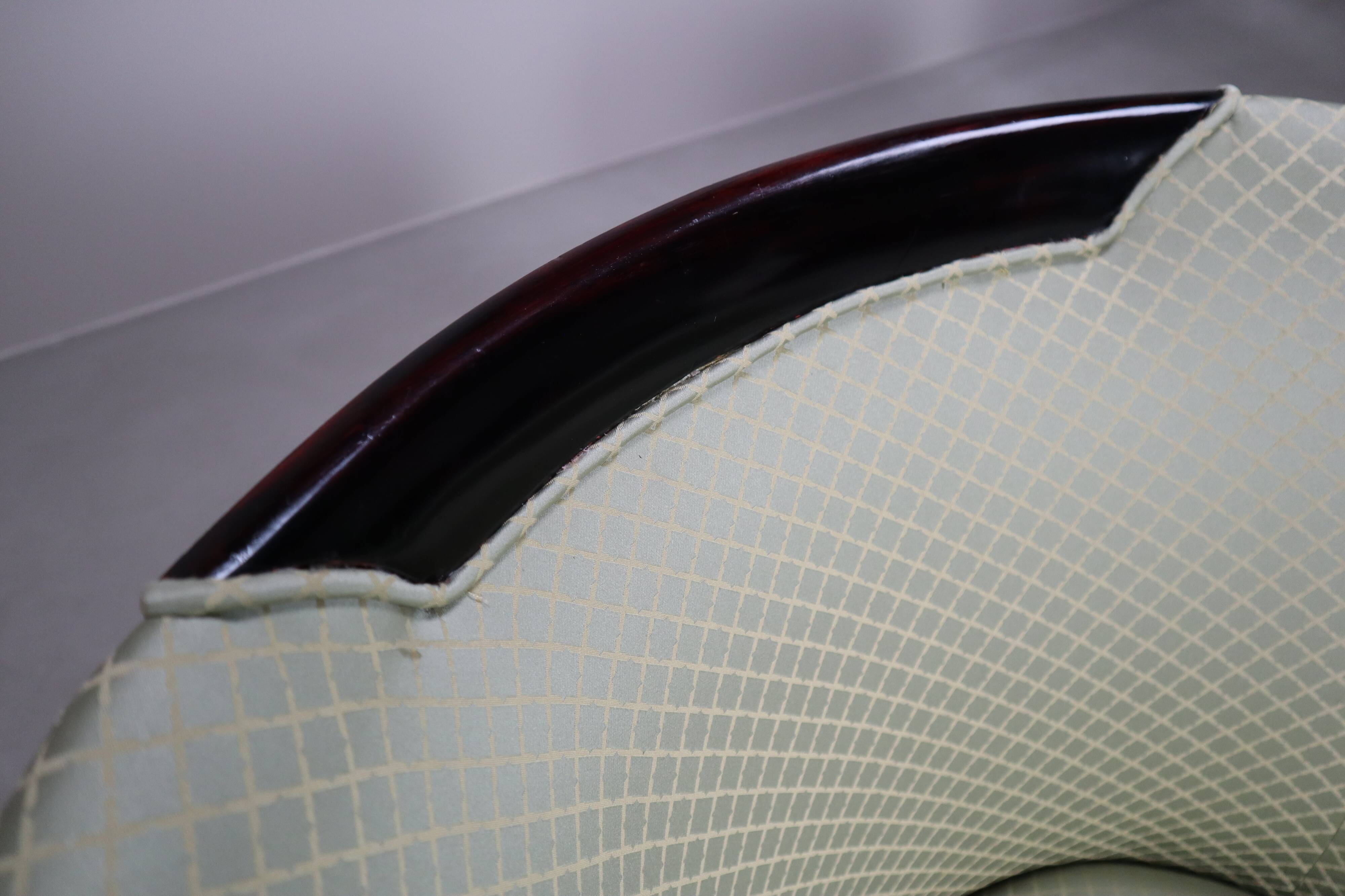 Set of four Art Deco armchairs, 1930-1950