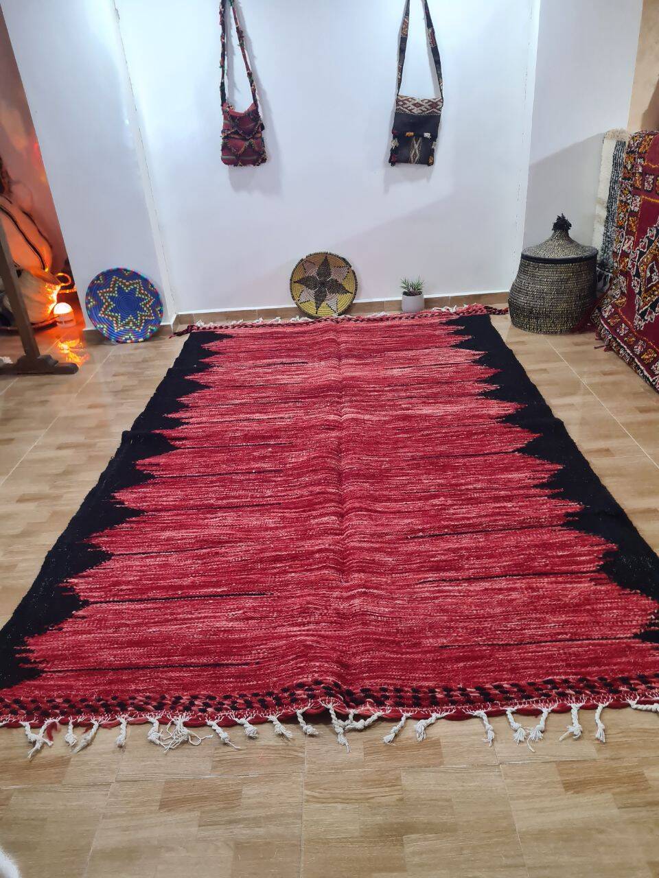 Zanafi Moroccan Berber Kilim Rug 300x200 cm