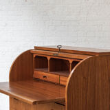 Rolltop secretary in mahogany by Egon Ostergaard, Sweden 1960’s