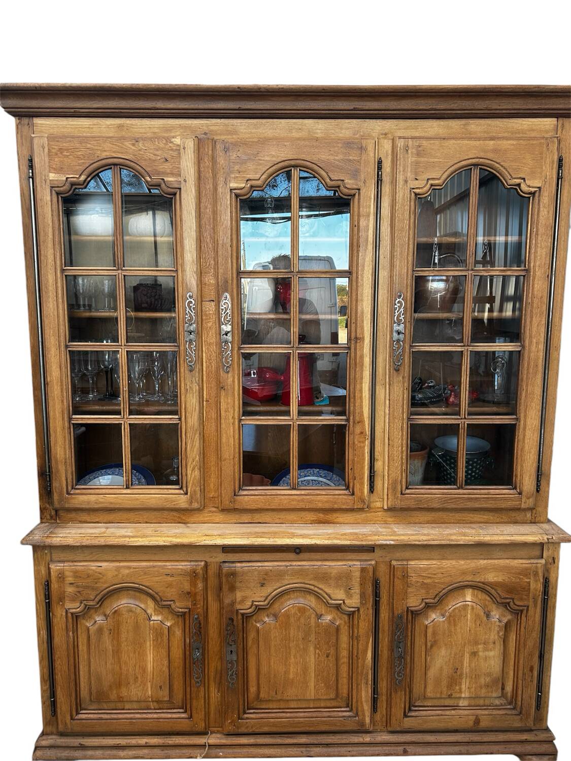 Restored Solid Oak Dresser - Beautiful Natural Patina