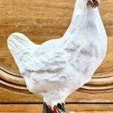 Terracotta hen Bavent XIX sulphide eyes