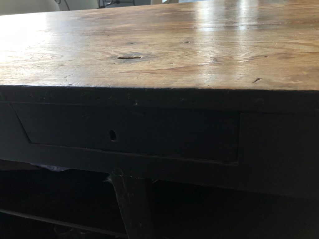 Former trading post in natural oak