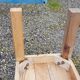 Banc en teck