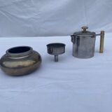 Italian stainless steel coffee maker