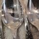 12 silver-plated coffee spoons by Christofle Marly, 13.6 cm