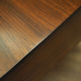 Rosewood desk, Danish design, 1960s, designer: Torben Valeur & Henning Jensen, manufacturer: Dyrlund