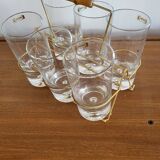 Service à verres vintage