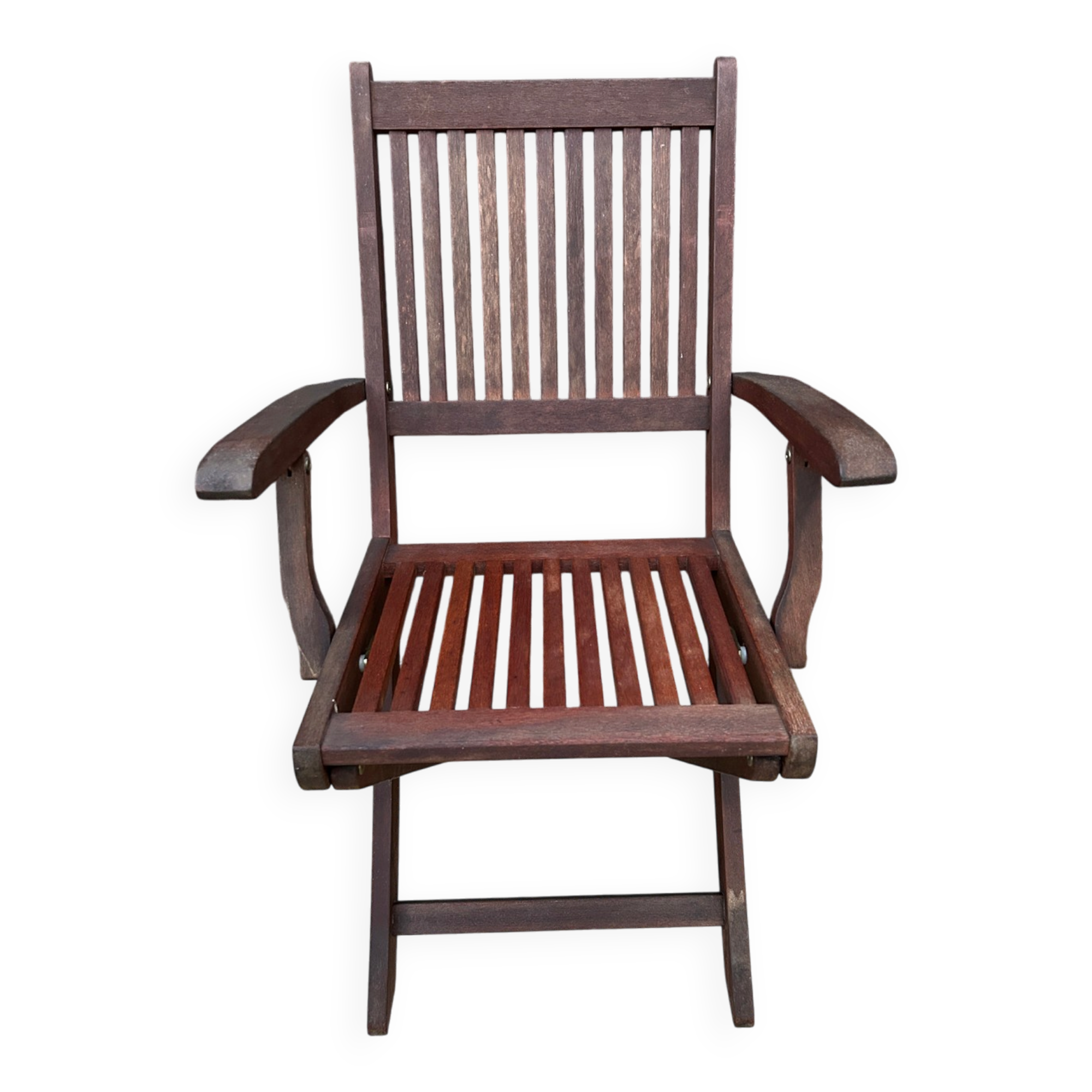 Elegant Folding Garden Chair in Teak – beautiful era holiday style
