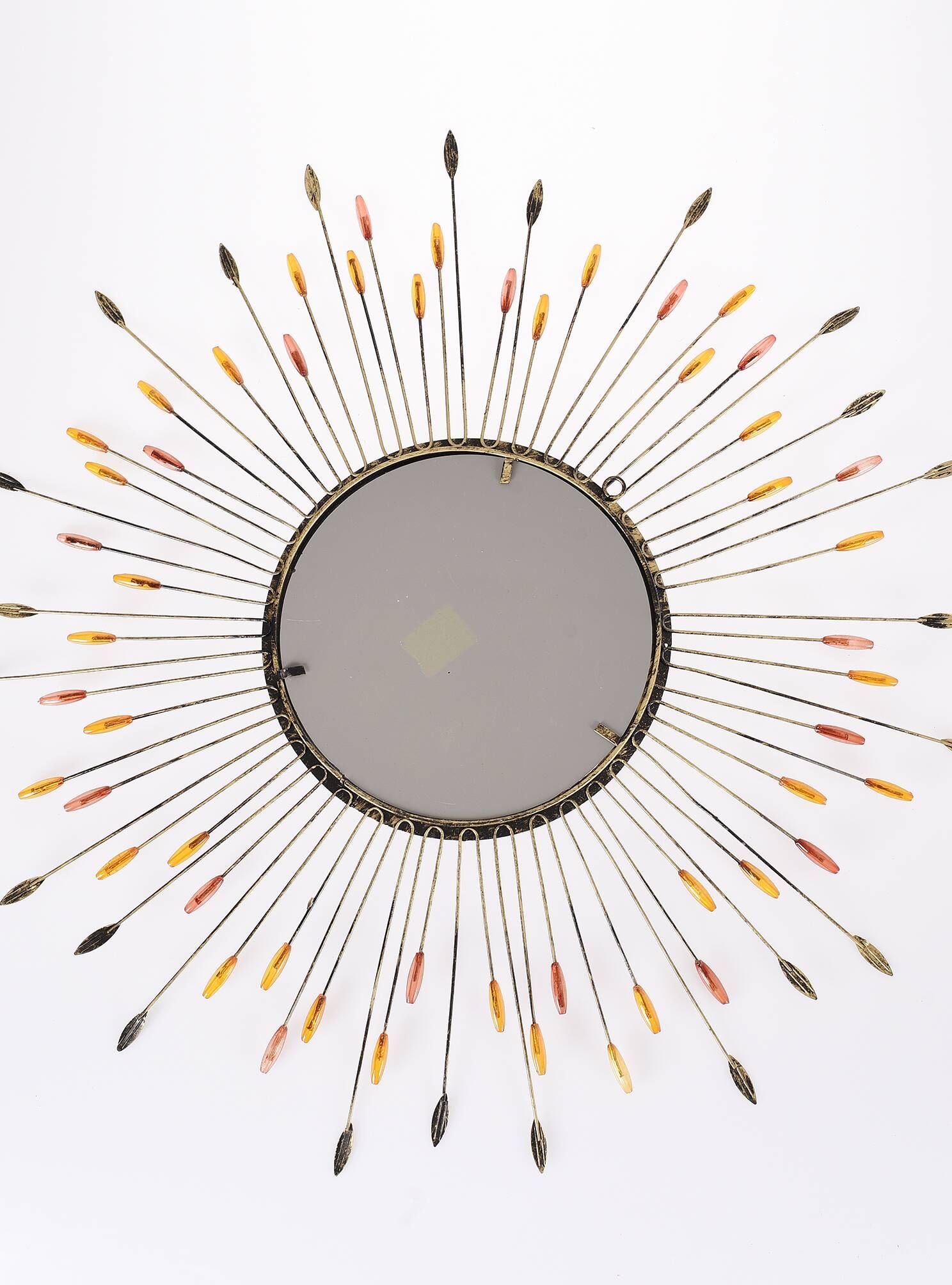 Metal sun mirror