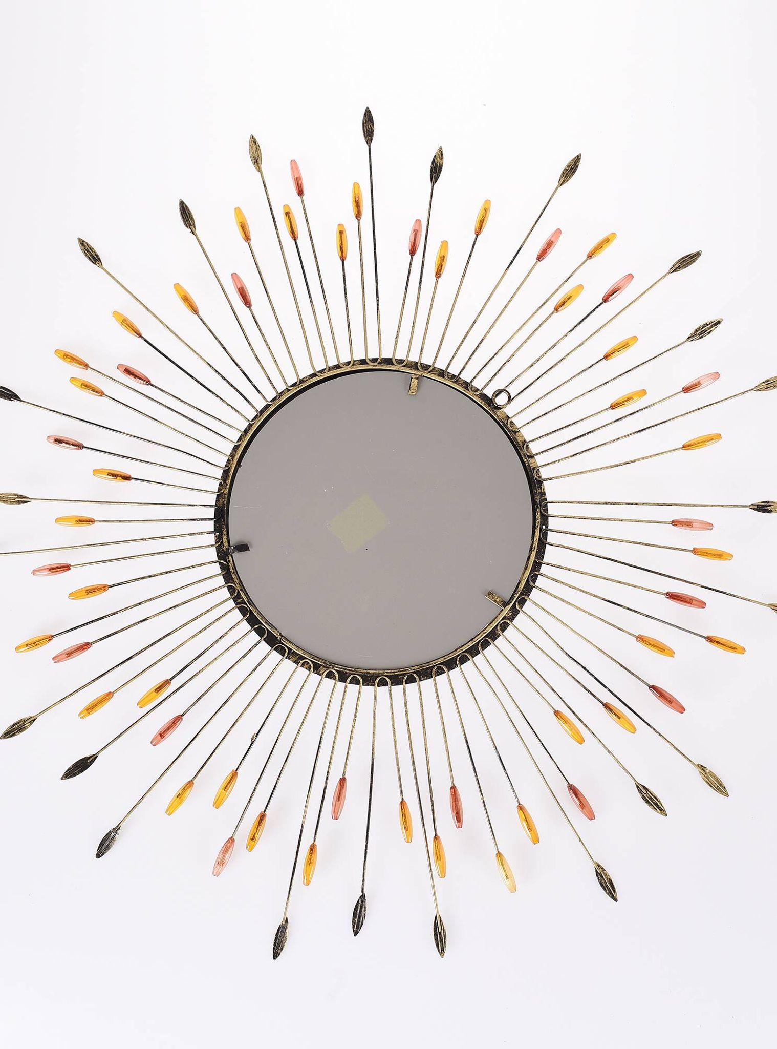 Miroir soleil en métal