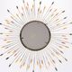 Metal sun mirror