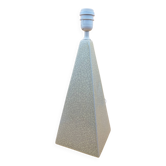 Pyramid lamp in porcelain ceramic Brussels cracked effect