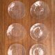 Vintage floral glass plates from Sweden by Ann Wärff for Kosta Boda, set of 11.