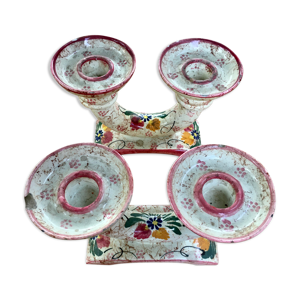 paire de bougeoirs