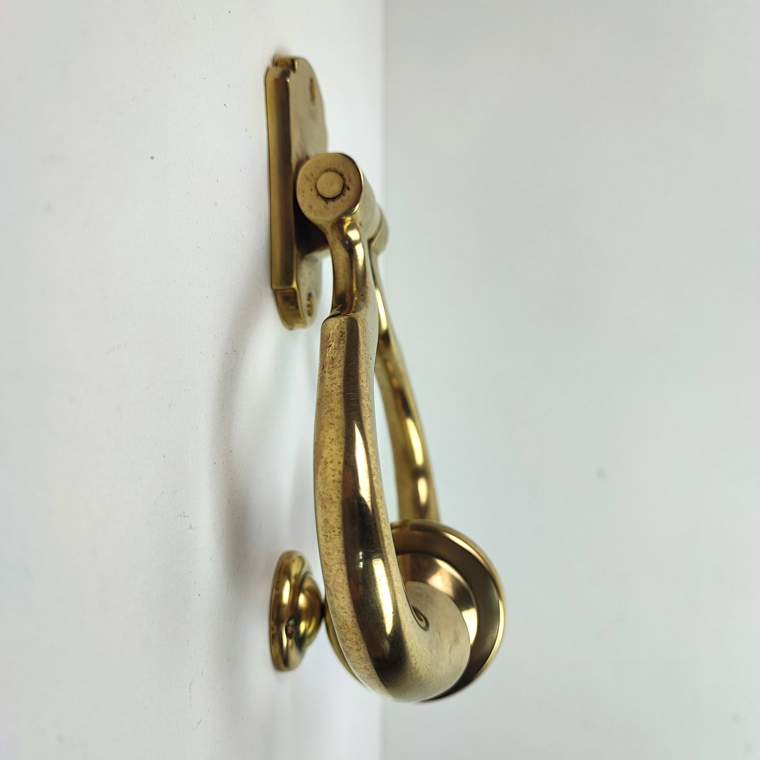 Brass door knocker