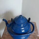 Enameled sheet coffee kettle