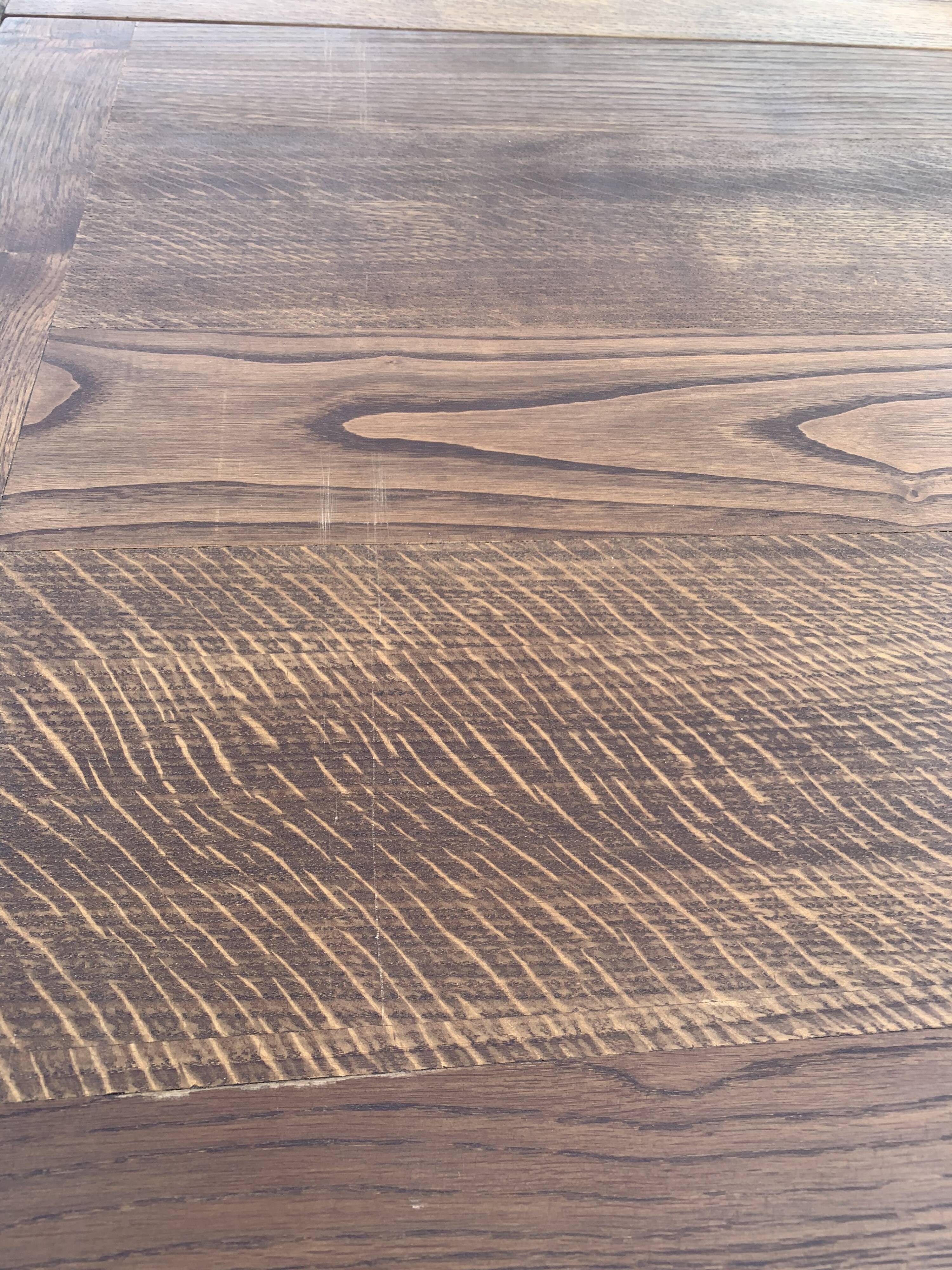 Old extendable farmhouse table
