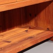 Cabinet en pin brutaliste scandinave par Hans Frydendal