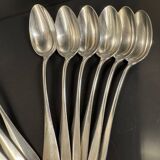 Set of 12 silver-plated cutlery sets, circa 1888