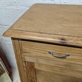 Parisian sideboard in raw wood