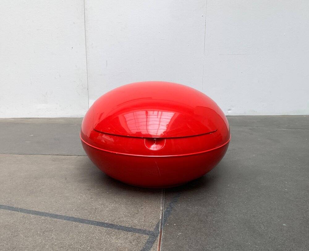 Space Age garden egg chair mid-century Senftenberg Egg by Peter Ghyczy, 1960s