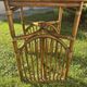 Table ovale en rotin