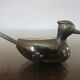Salt, pepper "duck" silver metal 70s