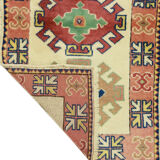 Anatolian handmade vintage rug 130 cm x 78 cm