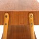 Set of 2 teak bedside tables, Carlström, Sweden, 1960.
